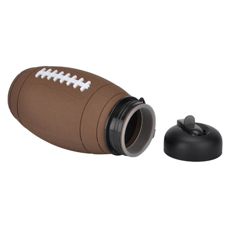 Outdoor Collapsible Sports Water Bottle Reusable Leak - proof Portable Football Water Bottle For All Sports - Eshtree