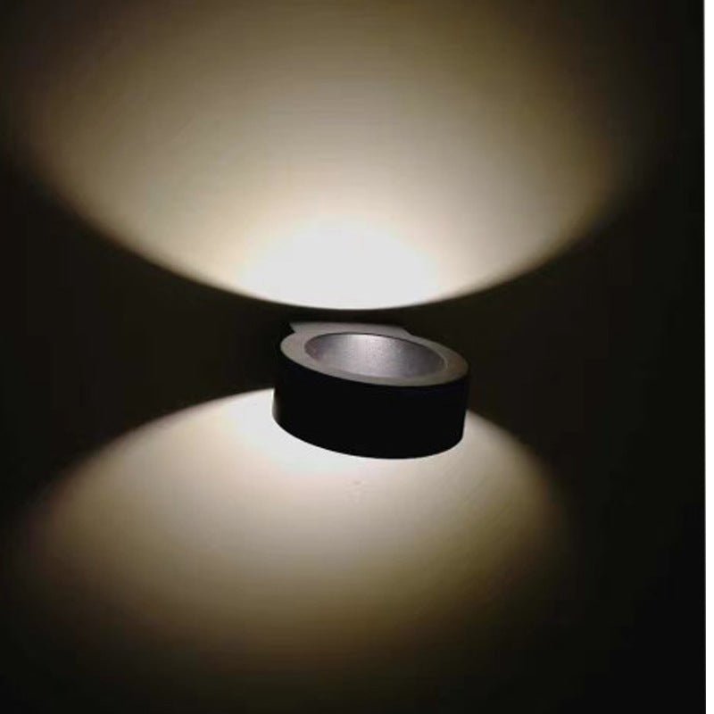 Outdoor Round Wall Lamp Outdoor Simple Modern Garden Wall Lamp - Eshtree