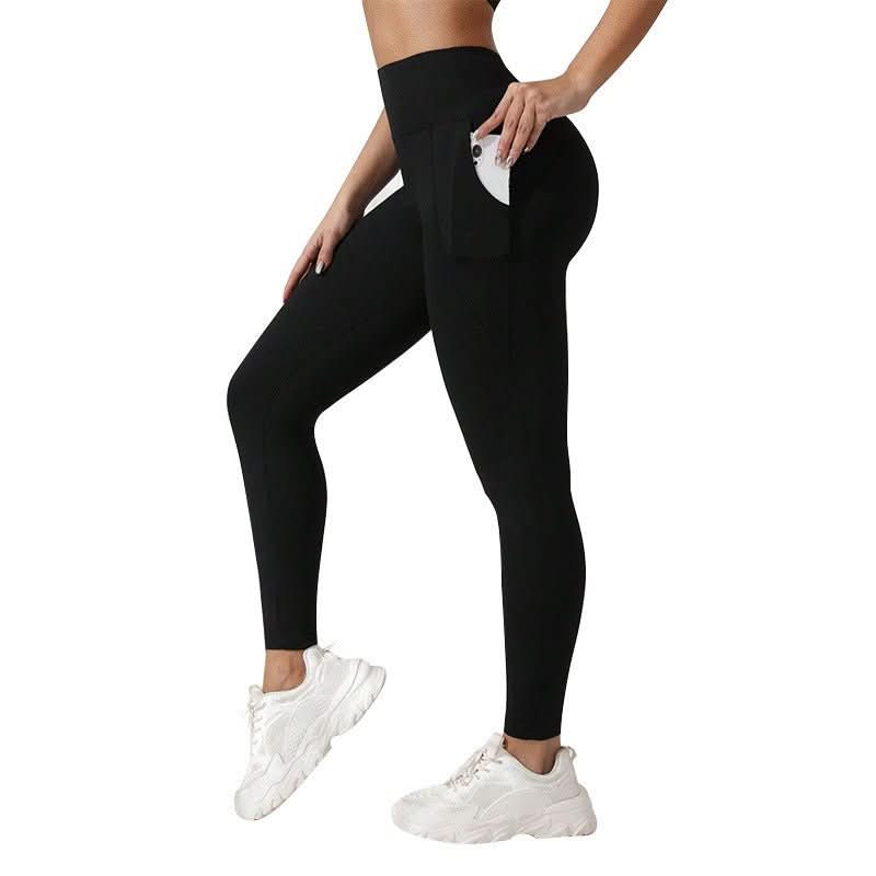 Patchwork High Waist Maternity Pants Women's Hip Lifting Wicking Leggings - Eshtree