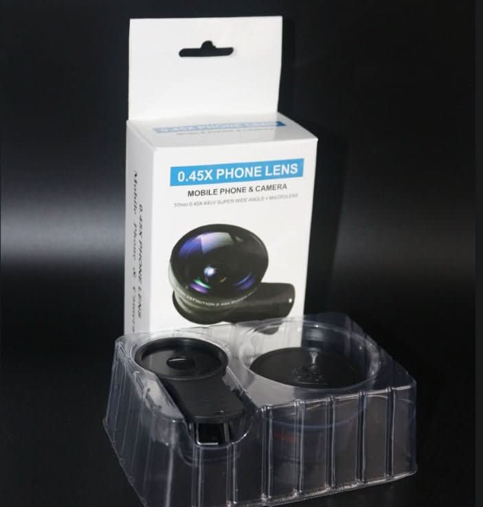 Phone Lens kit 0.45x Super Wide Angle & 12.5x Super Macro Lens HD Camera Lentes - Eshtree