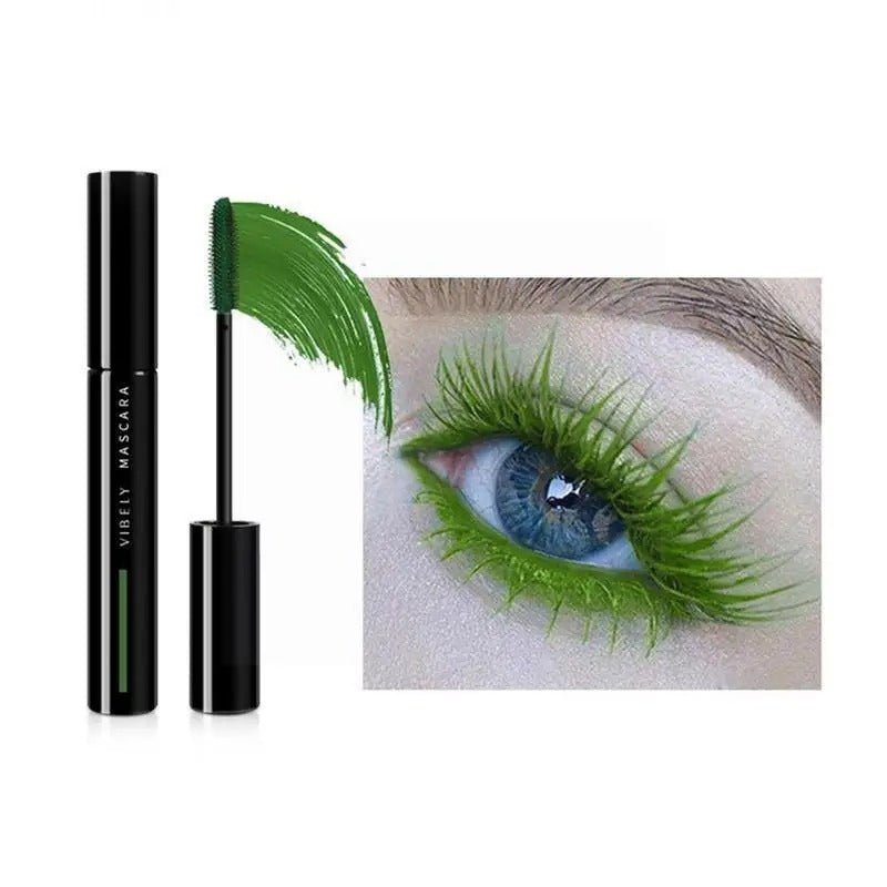 Plump Thick Extension Curling Color Mascara - Eshtree