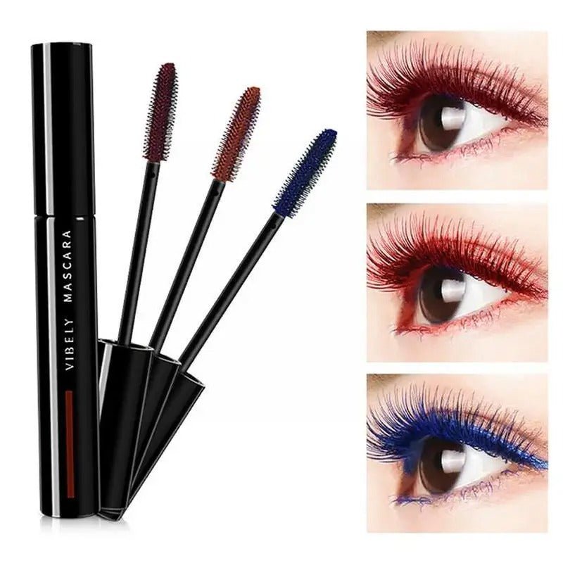 Plump Thick Extension Curling Color Mascara - Eshtree