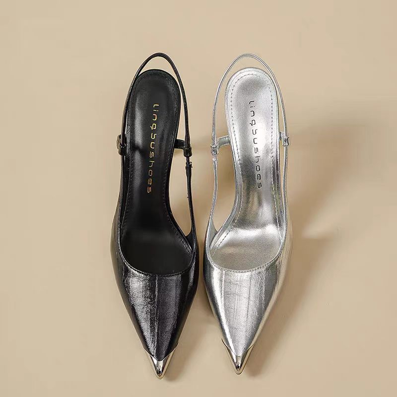 Pointed - toe Color - block Stiletto Heels For Women - Eshtree