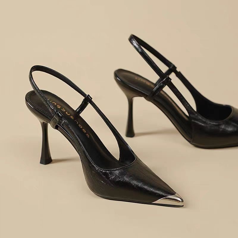 Pointed - toe Color - block Stiletto Heels For Women - Eshtree