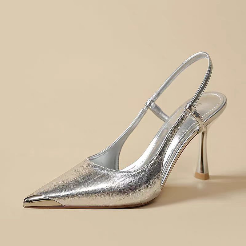 Pointed - toe Color - block Stiletto Heels For Women - Eshtree