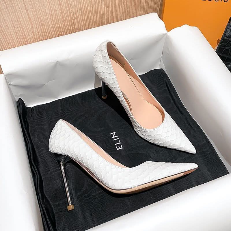 Pointed - toe Professional High Heels For Women With A Stiletto Heel - Eshtree