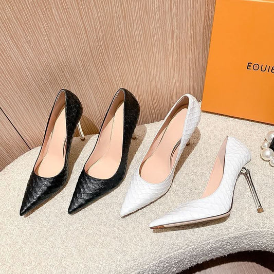 Pointed - toe Professional High Heels For Women With A Stiletto Heel - Eshtree