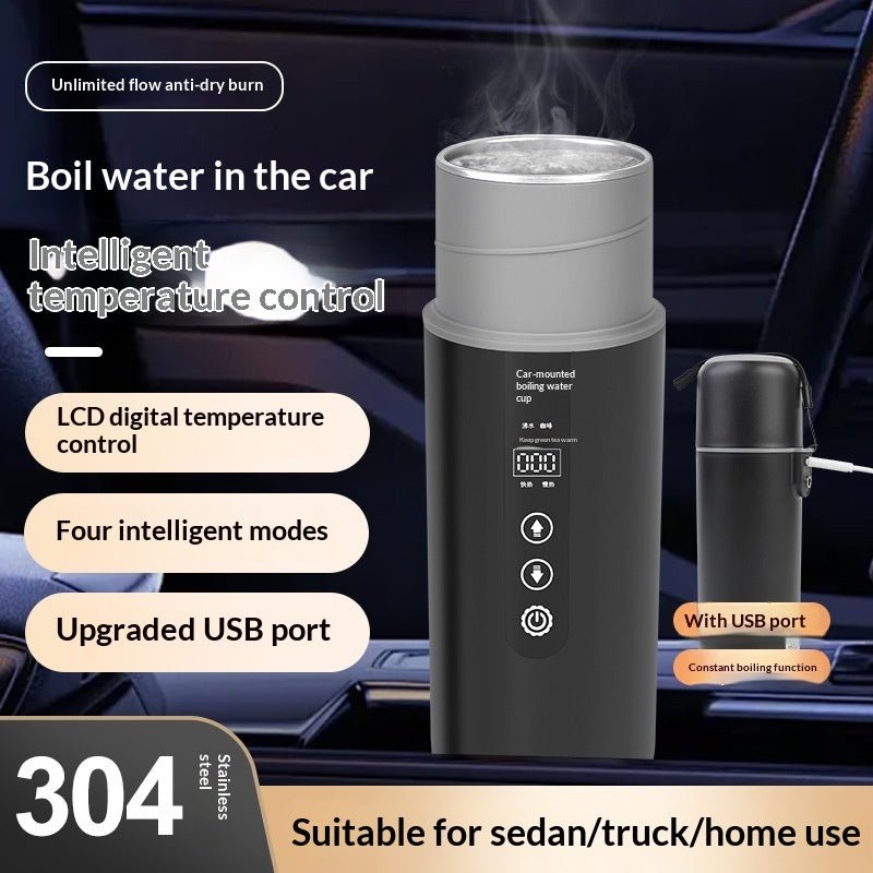 Portable Car - compatible USB Heating Cup - Eshtree