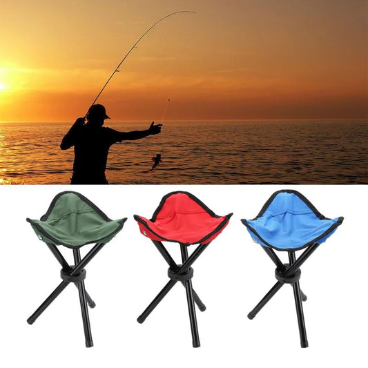 Portable Folding Foldable Fishing Chair Outdoor Stool Seat Fishing Camping Travel Picnic Outdoor Activities Fishing Accessories - Eshtree