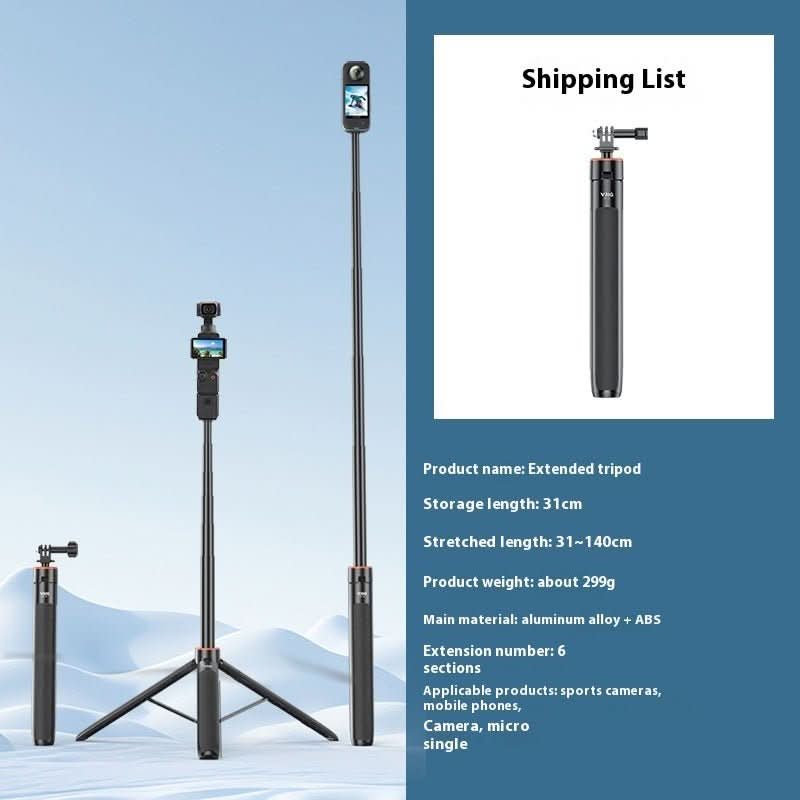 Portable Home Lengthened Selfie Stick Bracket Accessories - Eshtree
