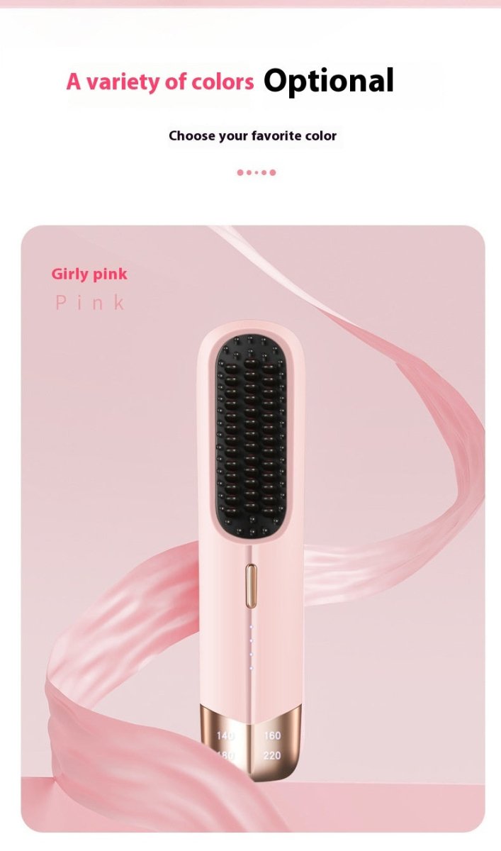 Portable Household Hair Straightener Splint Hair Curler And Straightener Dual - use - Eshtree