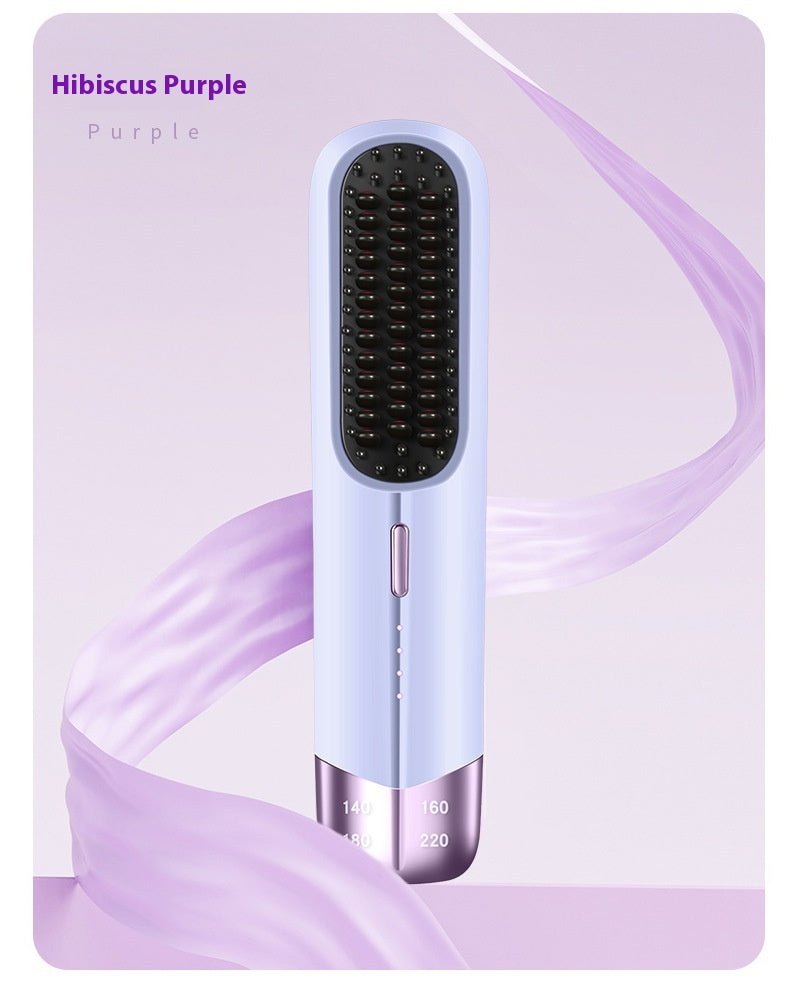 Portable Household Hair Straightener Splint Hair Curler And Straightener Dual - use - Eshtree