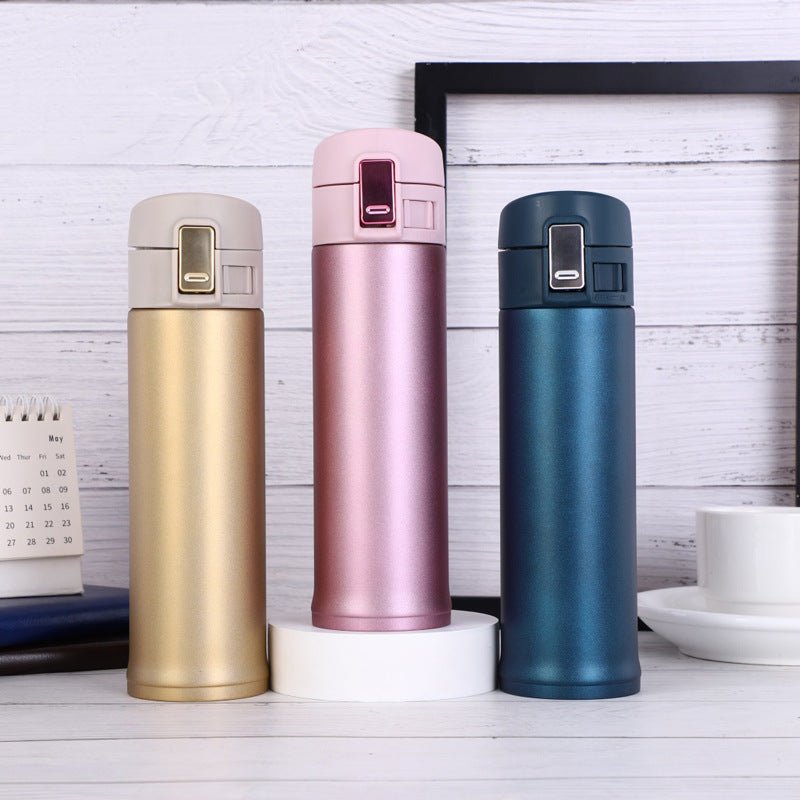 Portable Large Capacity Stainless Steel Mug For Men And Women - Eshtree