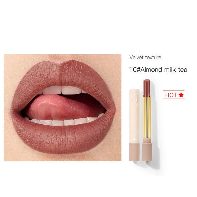 Pudaier16 color cigarette tube lipstick matte matte non - stick cup - Eshtree
