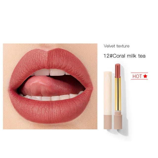 Pudaier16 color cigarette tube lipstick matte matte non - stick cup - Eshtree