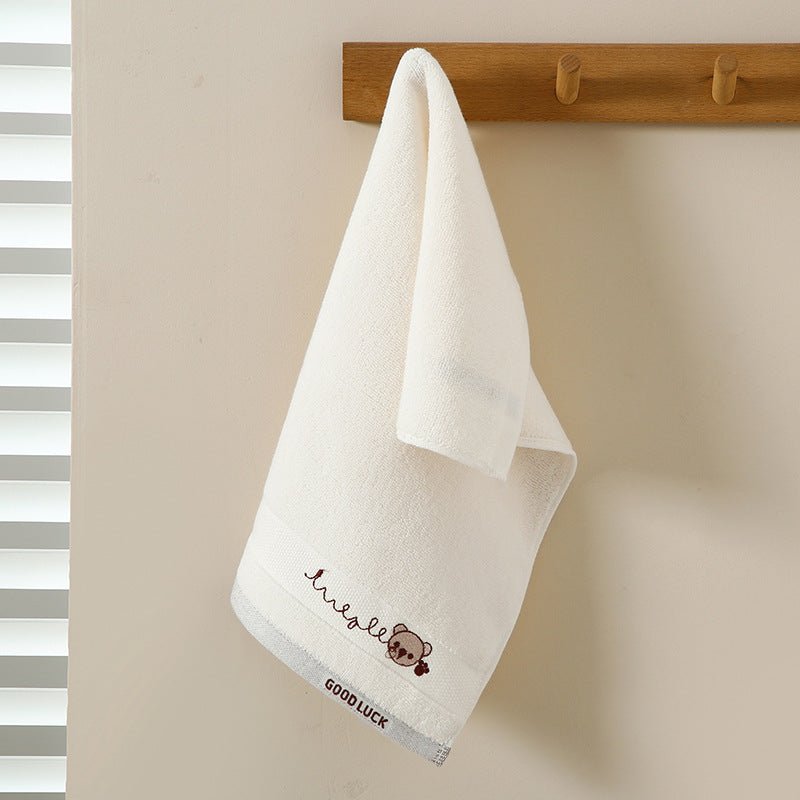 Pure Cotton Cartoon Kids Home Kindergarten Face Washing Kids' Towel - Eshtree
