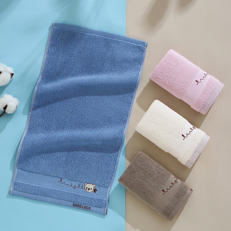 Pure Cotton Cartoon Kids Home Kindergarten Face Washing Kids' Towel - Eshtree