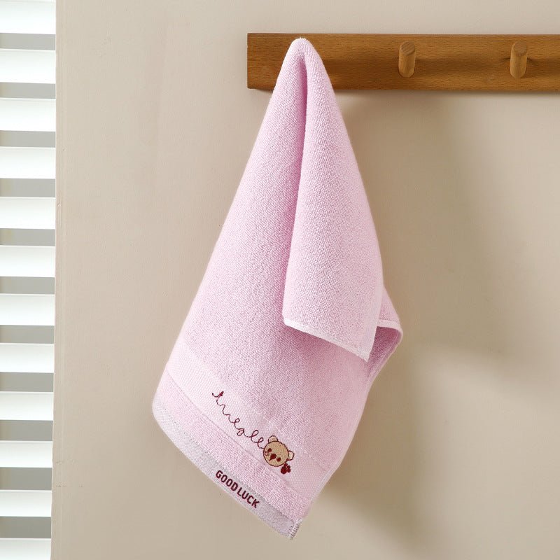 Pure Cotton Cartoon Kids Home Kindergarten Face Washing Kids' Towel - Eshtree