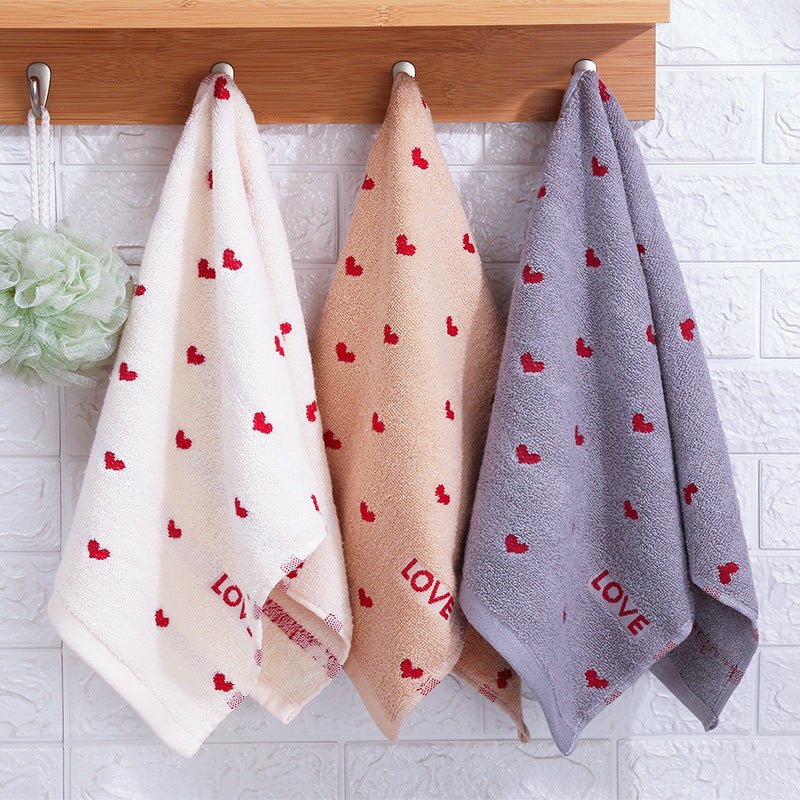 Pure Cotton Couple Embroidery Household Towels - Eshtree