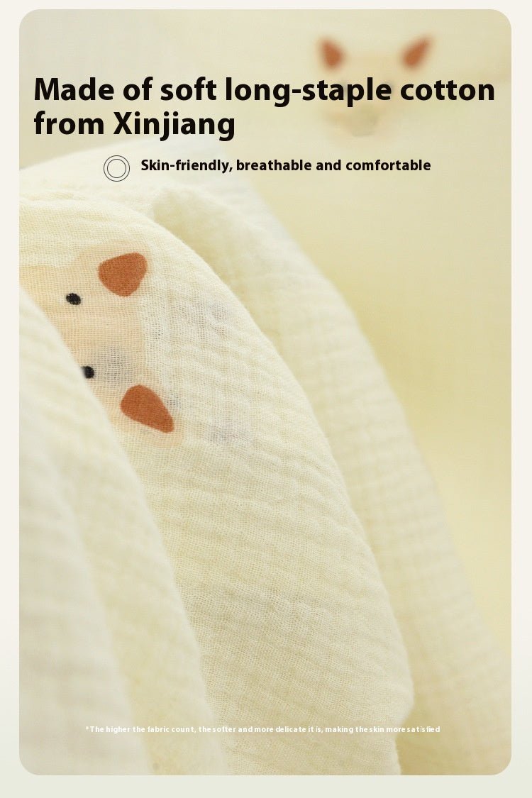 Pure Cotton Double - layer Gauze Pajamas For Women - Eshtree