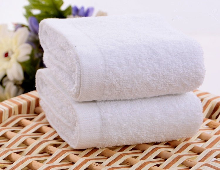 Pure Cotton Kindergarten White Square Towel - Eshtree