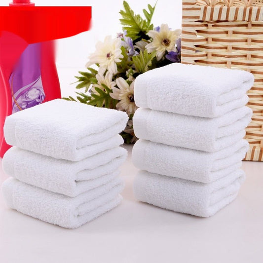 Pure Cotton Kindergarten White Square Towel - Eshtree