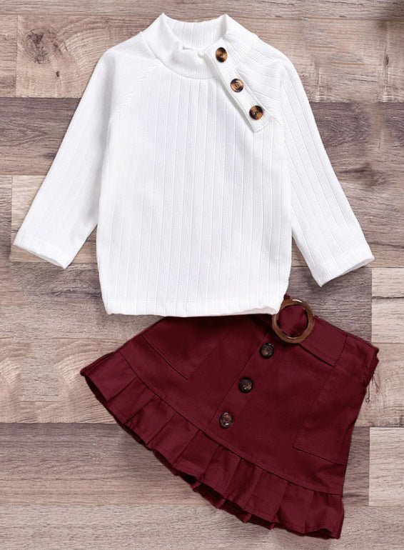 Pure cotton pit strip children's suit - Eshtree