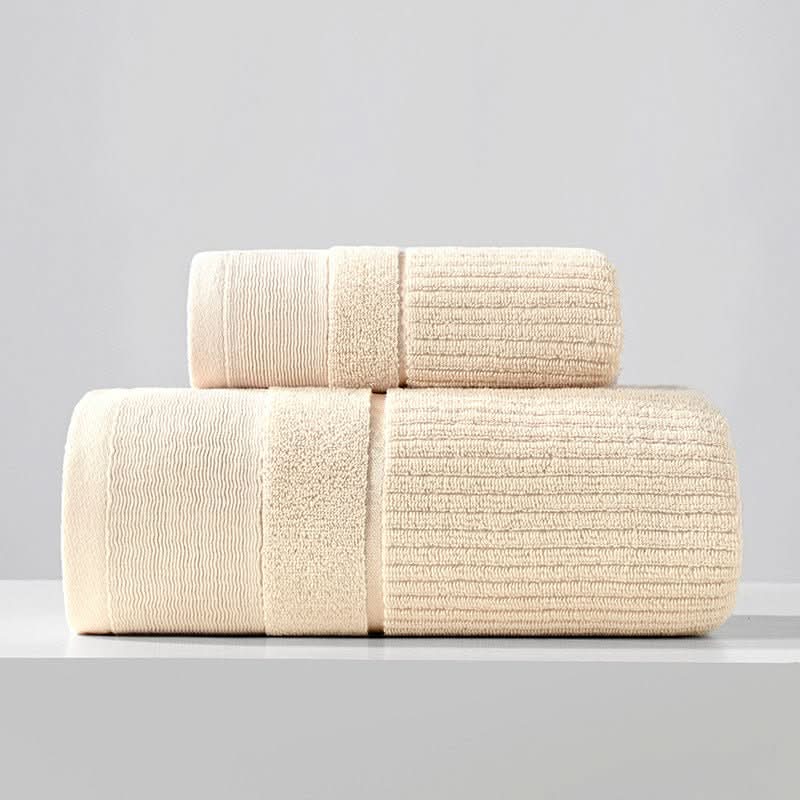 Pure Cotton Towels Three - piece With Hand Bath Towel Class - Eshtree
