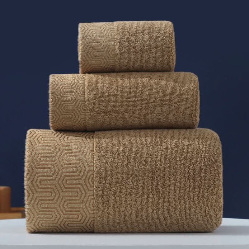 Pure Cotton Towels Three - piece With Hand Bath Towel Class - Eshtree