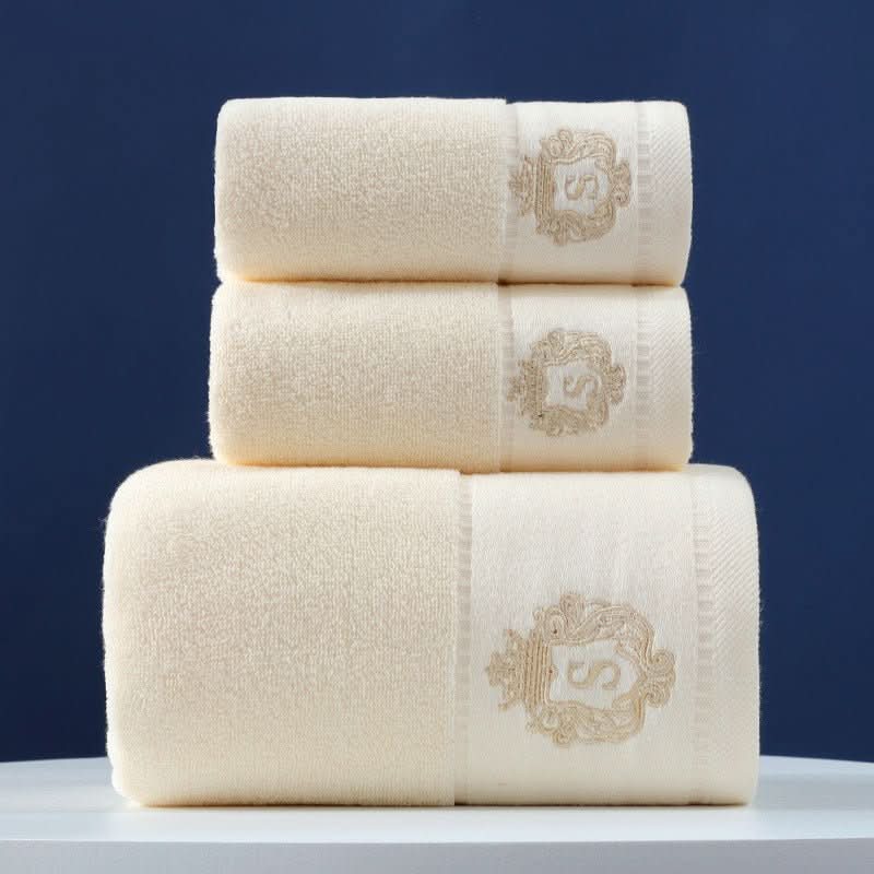 Pure Cotton Towels Three - piece With Hand Bath Towel Class - Eshtree