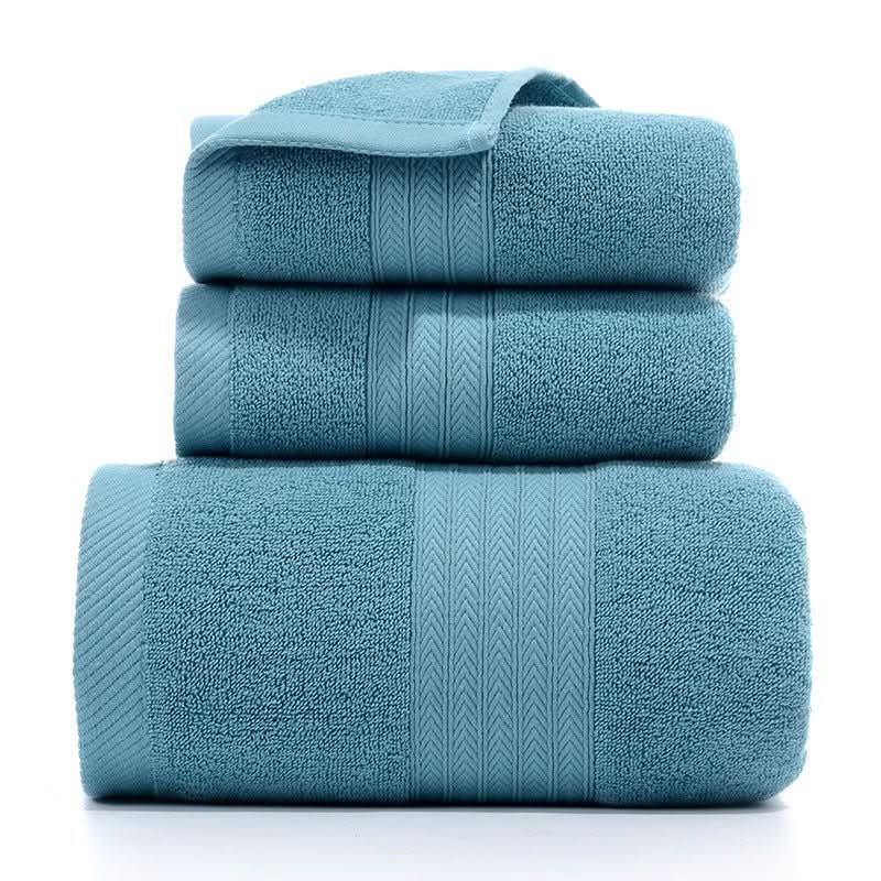 Pure Cotton Towels Three - piece With Hand Bath Towel Class - Eshtree