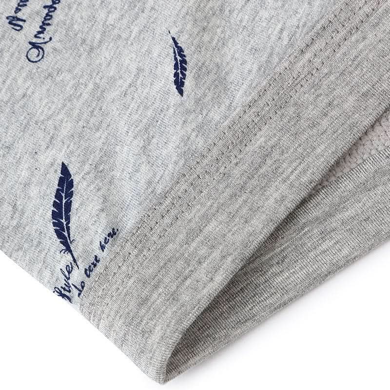 Pure Cotton U Convex Boxer Briefs Mid - waist Underwear - Eshtree