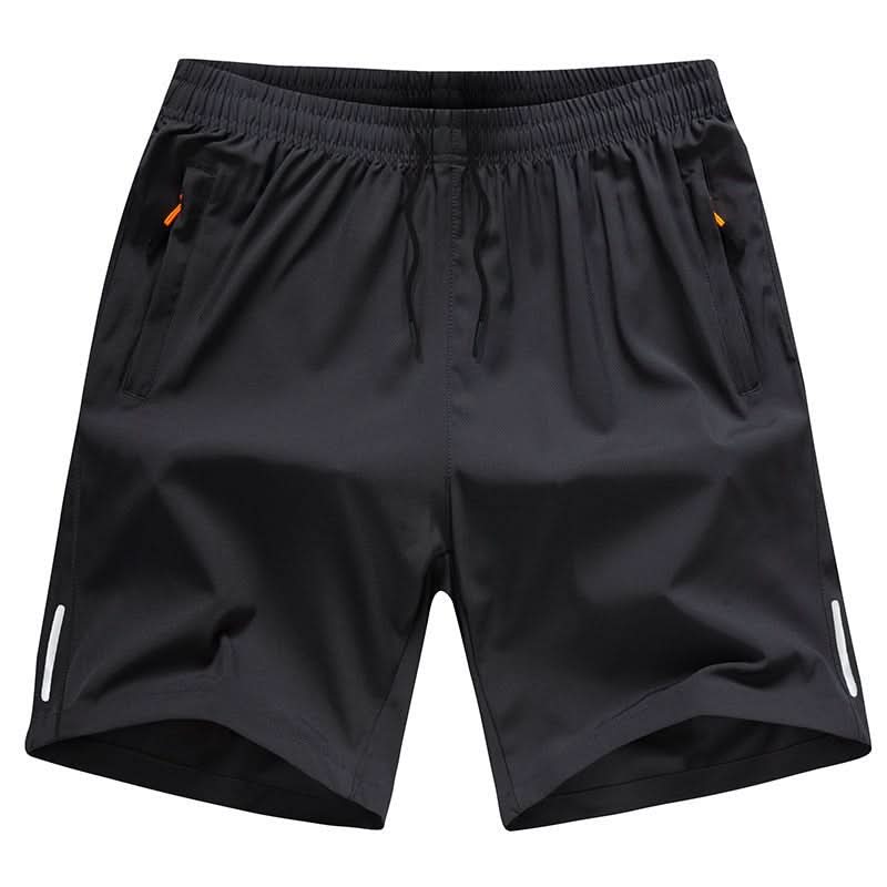 Quick - drying Shorts Men's Summer Thin Loose Plus Size Shorts Fat Outer Wear Running Sports And Leisure Pants Men - Eshtree