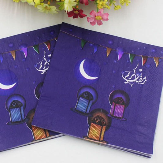 Ramadan Color Disposable Printing Napkins - Eshtree