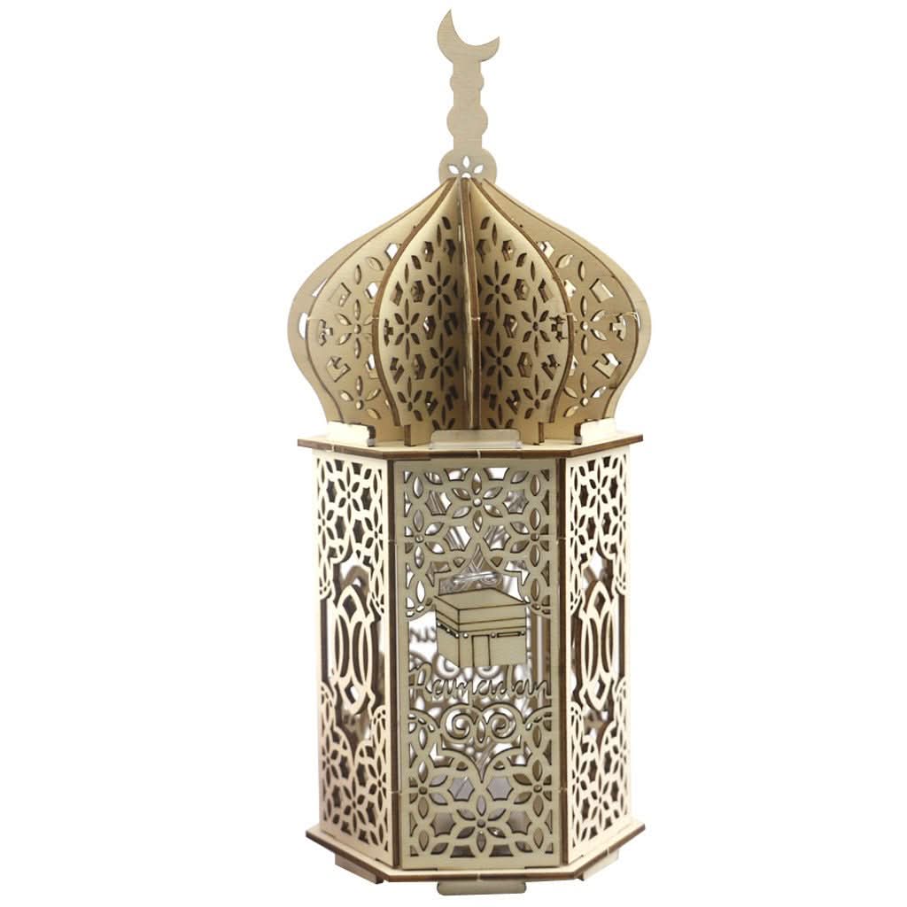 Ramadan Festival Decorative Eooden Crafts Ornaments - Eshtree