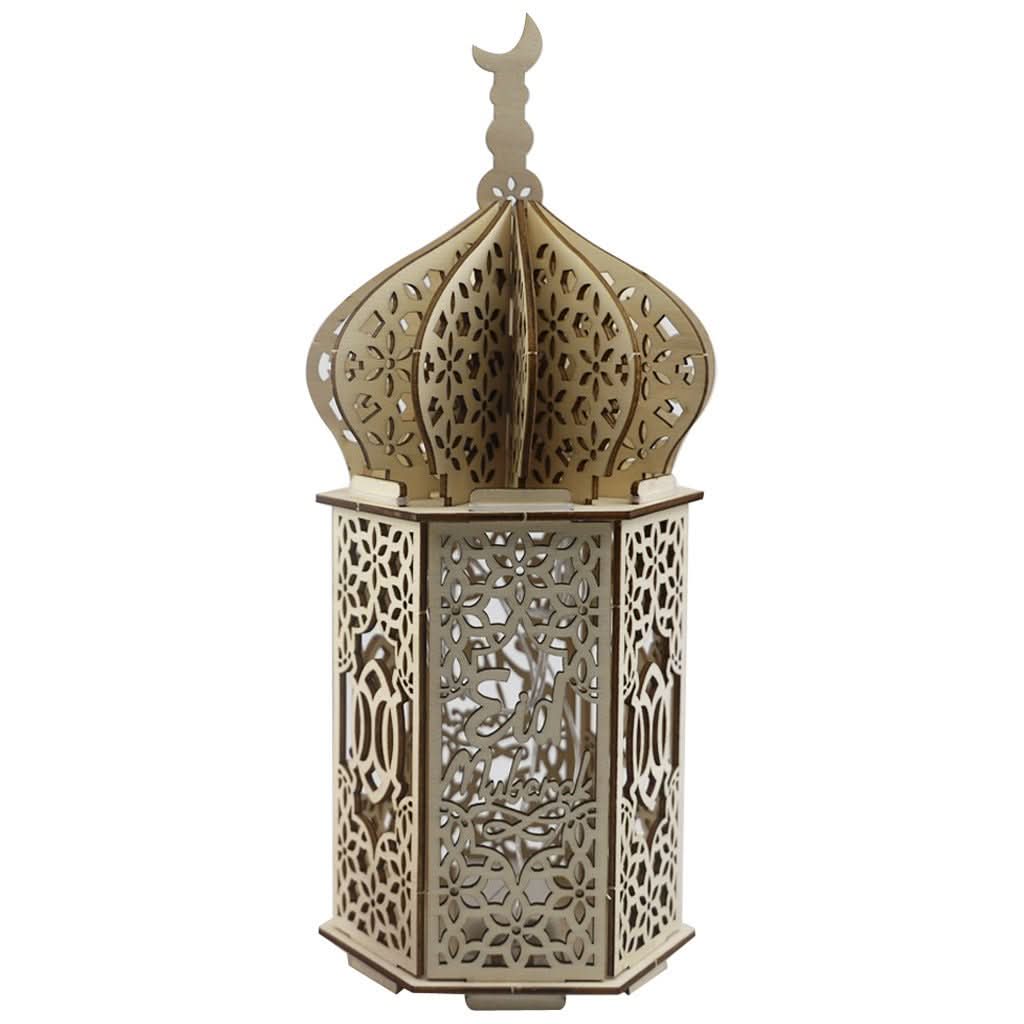 Ramadan Festival Decorative Eooden Crafts Ornaments - Eshtree