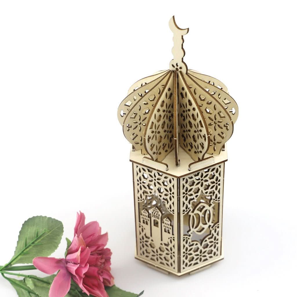 Ramadan Festival Decorative Eooden Crafts Ornaments - Eshtree