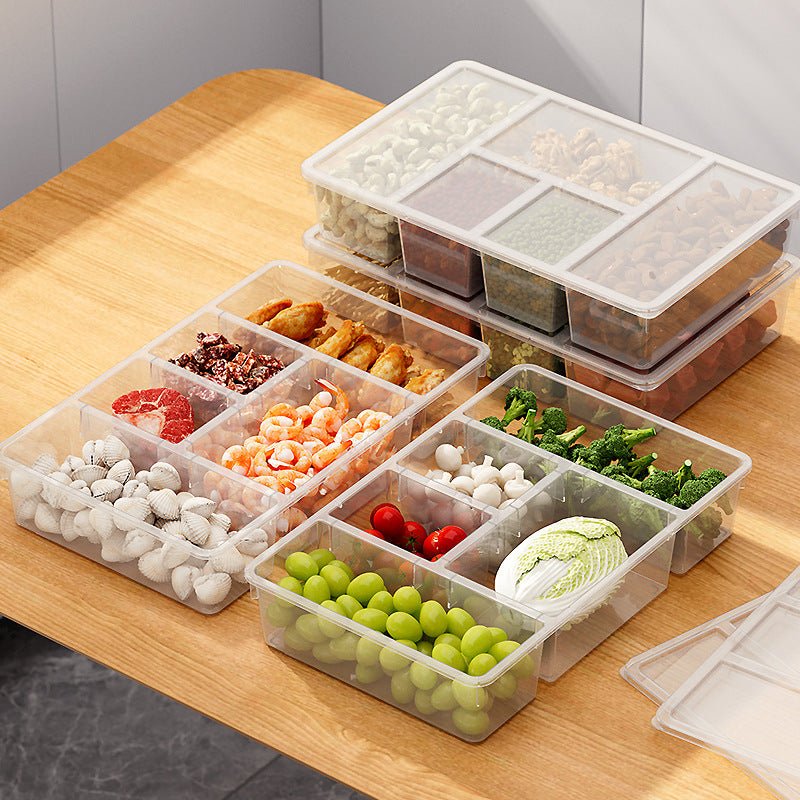 Refrigerator Five Compartment Food Divider Box - Eshtree