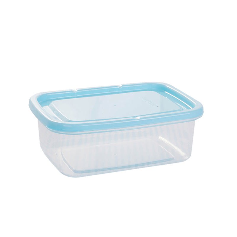 Refrigerator Food Storage Box Fruit Seal Box Rectangular Large Plastic Storage Box 1100ml - Eshtree