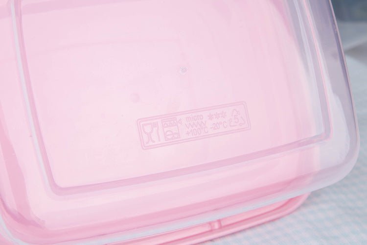 Refrigerator Food Storage Box Fruit Seal Box Rectangular Large Plastic Storage Box 1100ml - Eshtree