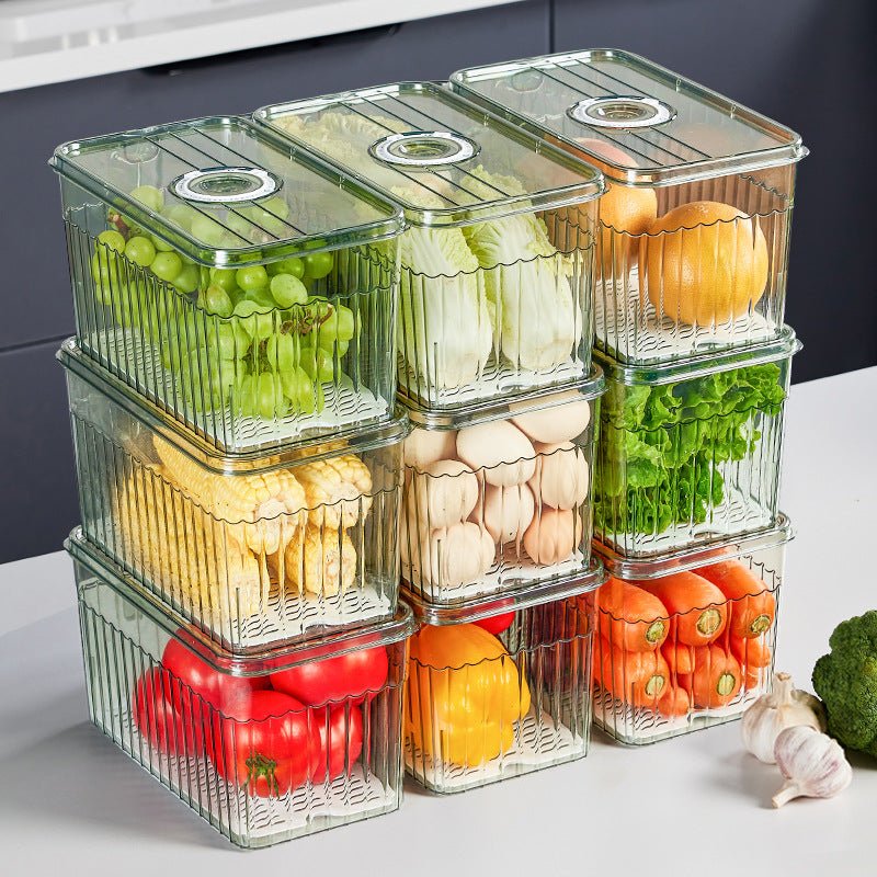 Refrigerator Fresh - keeping Storage Box Fruit And Vegetable Classification - Eshtree