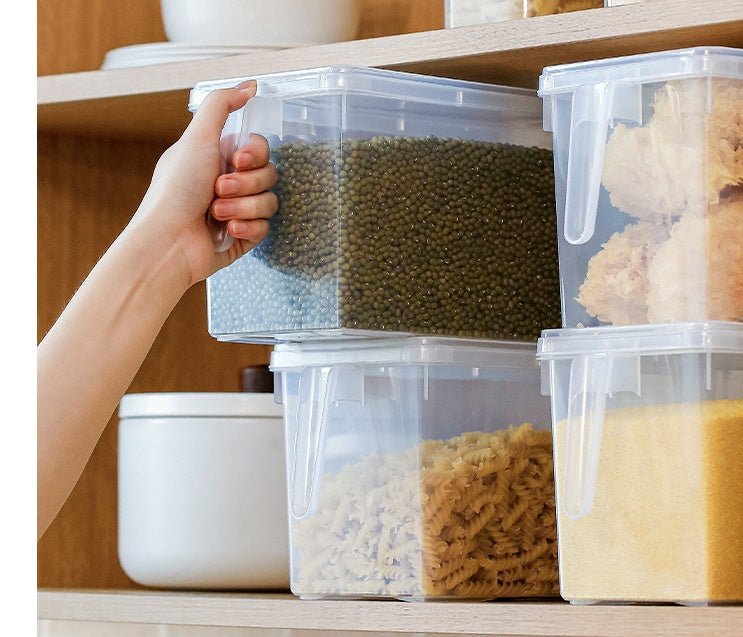 Refrigerator Hand - Held Multigrain Storage Box With Handle - Eshtree