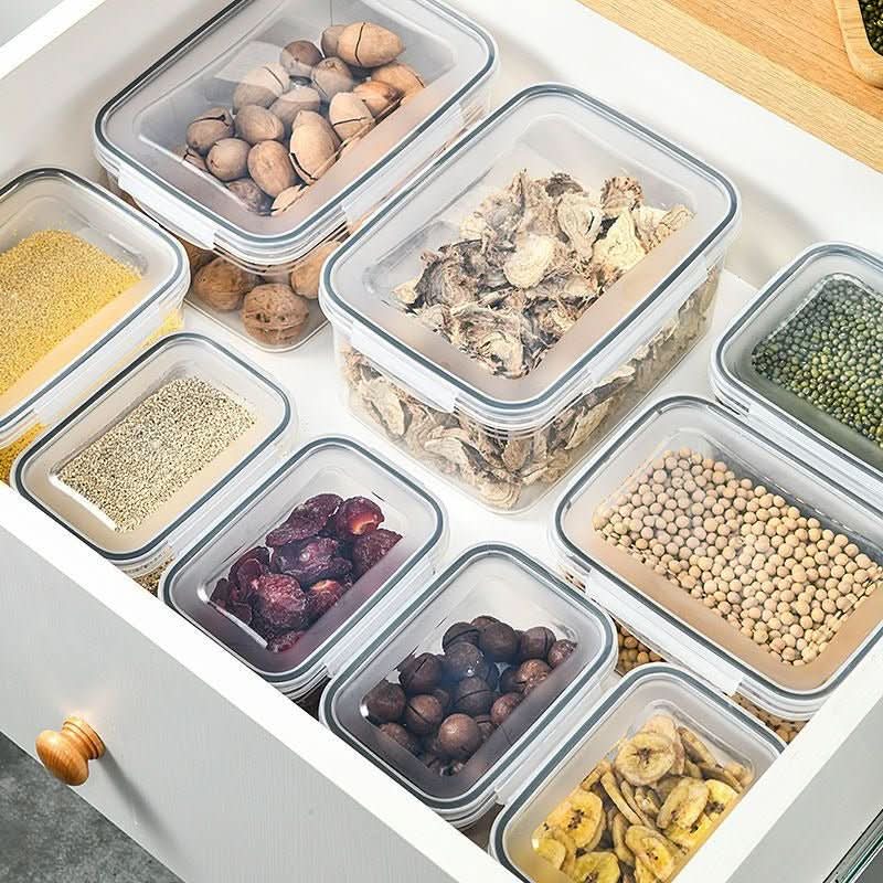 Refrigerator Storage Multifunctional Kitchen Fruit And Vegetable Sealed Box - Eshtree