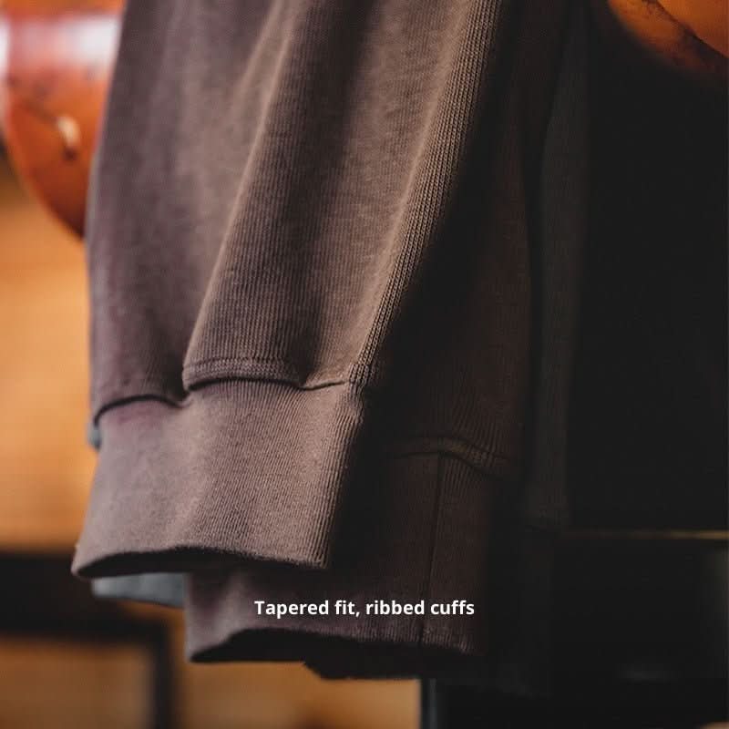 Retro Drawstring Elastic Waist Knitted Sweatpants Tapered Ankle - tied - Eshtree