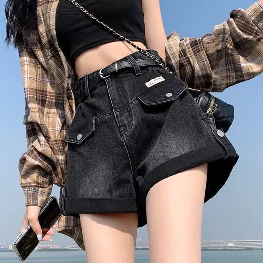 Retro Niche - design Denim Shorts For Women New Summer - Eshtree