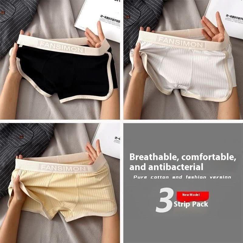 Retro Style Men's Underwear Comfortable Breathable Boxers Youth Shorts - Eshtree