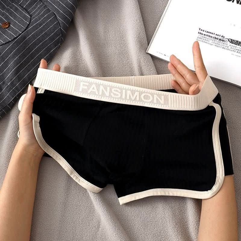 Retro Style Men's Underwear Comfortable Breathable Boxers Youth Shorts - Eshtree