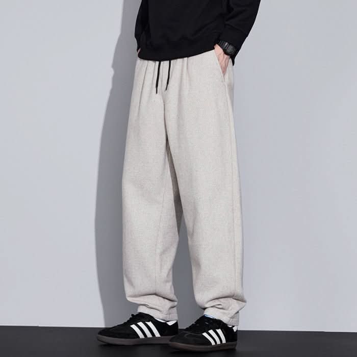 Retro Wool Casual Tapered Pants - Eshtree