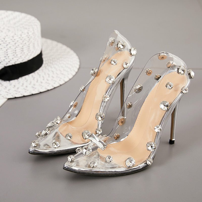 Rhinestone high heels - Eshtree