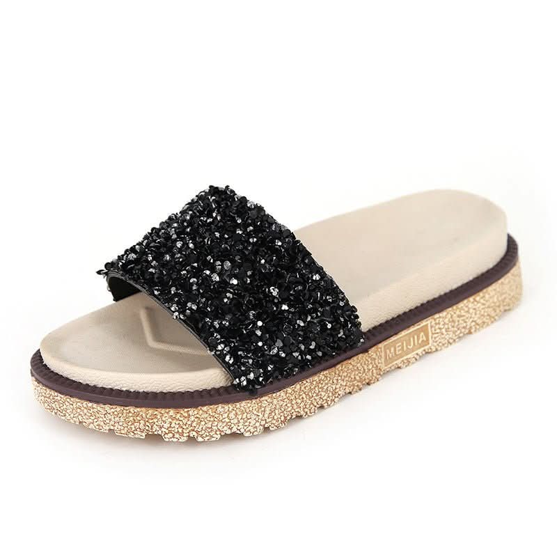 Rhinestone slippers - Eshtree